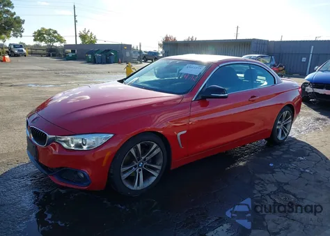 2014 BMW 428I из США, поврежденный, VIN WBA3V7C52EJ872595